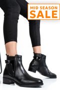 GHETE FEMEI PIELE NATURALA NEGRE 2S7732-008NP