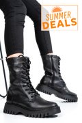 GHETE DAMA PIELE NATURALA NEGRE 2S7732-052NP