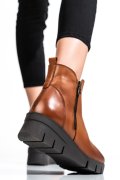 GHETE DAMA PIELE NATURALA MARO DESCHIS 2S7732-023NP