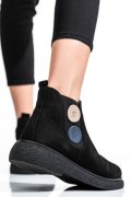 GHETE FEMEI PIELE NATURALA NEGRE 2S7732-003NBK