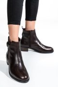 GHETE DAMA PIELE NATURALA MARO INCHIS 2S7732-008NP
