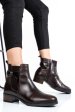 Ghete dama piele naturala maro inchis 2s7732-008np