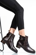 GHETE DAMA PIELE NATURALA MARO INCHIS 2S7732-008NP