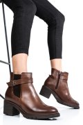 GHETE  DAMA INCHIS PIELE NATURALA MARO 2S7732-025NP