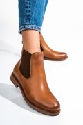 GHETE DAMA PIELE NATURALA CAMEL BS77ELIN