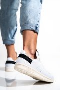 ADIDAS, PANTOFI SPORT WHITE BLACK STAN SMITH PARLEY
