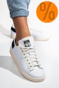 ADIDAS, PANTOFI SPORT WHITE BLACK STAN SMITH PARLEY