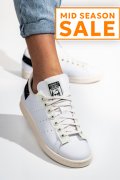 ADIDAS, PANTOFI SPORT WHITE BLACK STAN SMITH PARLEY
