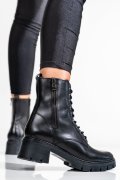 GHETE DAMA PIELE NATURALA NEGRE VB083201