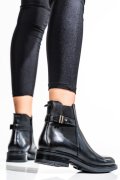 GHETE DAMA PIELE NATURALA NEGRE WS77H66H10