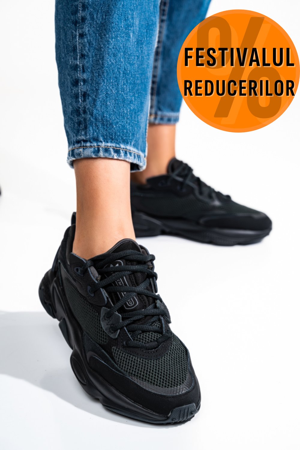 ADIDAS, PANTOFI SPORT BLACK OZWEEGO META