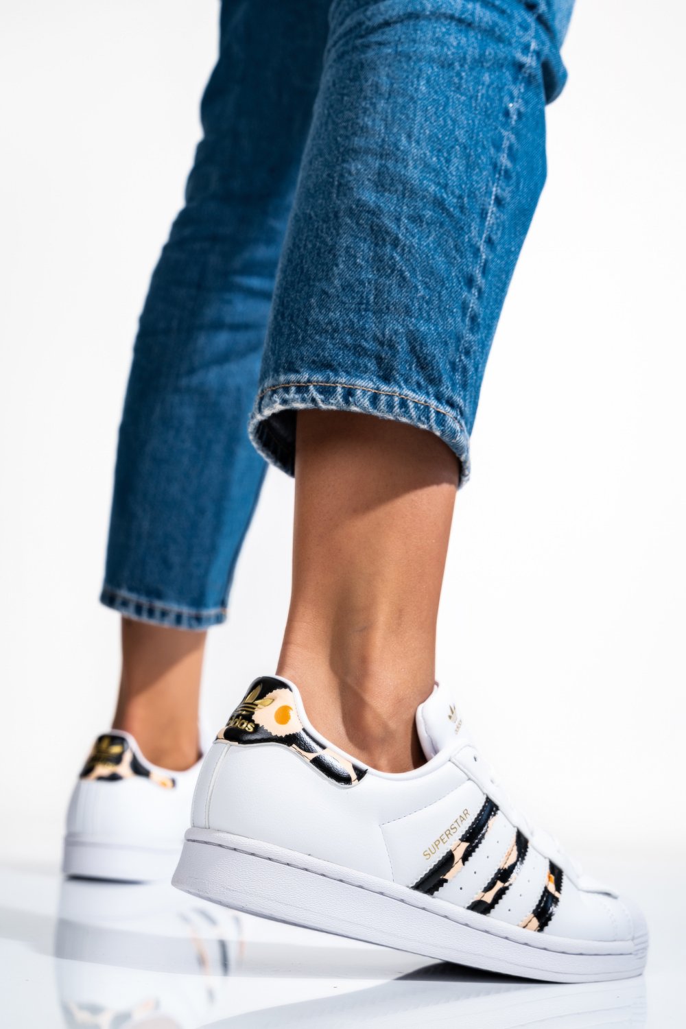 ADIDAS, PANTOFI SPORT WHITE SUPERSTAR