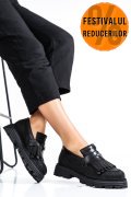 MOCASINI DAMA PIELE NATURALA NEGRI 3S7795