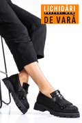 MOCASINI DAMA PIELE NATURALA NEGRI 3S7795