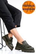 MOCASINI VERZI PIELE NATURALA 3S7795
