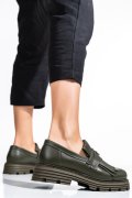 MOCASINI VERZI PIELE NATURALA 3S7795