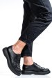 Pantofi dama piele naturala negri 4s7707