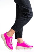 PANTOFI SPORT MAGENTA PIELE NATURALA 3S77011B