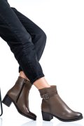 GHETE DAMA PIELE NATURALA MARO TOC MIC 2S7702