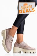 PANTOFI NUDE CRO PIELE NATURALA 2S77085