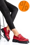MOCASINI DAMA PIELE NATURALA ROSII 3S7795