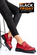 MOCASINI DAMA PIELE NATURALA ROSII 3S7795