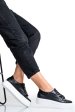 Pantofi sport dama piele naturala negru cro  3s77001