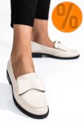MOCASINI BEJ PIELE NATURALA 2S77110