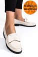 Mocasini bej piele naturala 2s77110