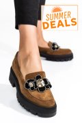 MOCASINI MARO PIELE NATURALA INTOARSA 2S7723