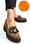 MOCASINI MARO PIELE NATURALA INTOARSA 2S7723