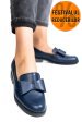 Mocasini femei piele naturala bleumarin 2s77110
