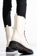 GHETE DAMA PIELE NATURALA  BEJ 2S7732-037NP