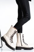 GHETE DAMA PIELE NATURALA  BEJ 2S7732-037NP