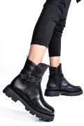 GHETE DAMA PIELE NATURALA NEGRE 2S7732-033NP
