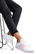 ADIDAS, PANTOFI SPORT WHITE PINK GRAND COURT BASE