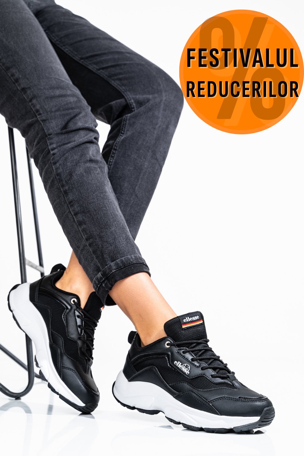 ELLESSE, PANTOFI SPORT BLACK EL31W60457