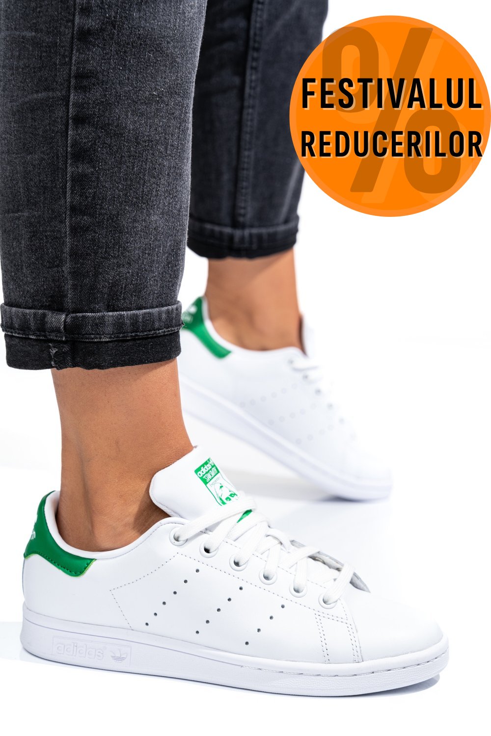 ADIDAS, PANTOFI SPORT GREEN STAN SMITH