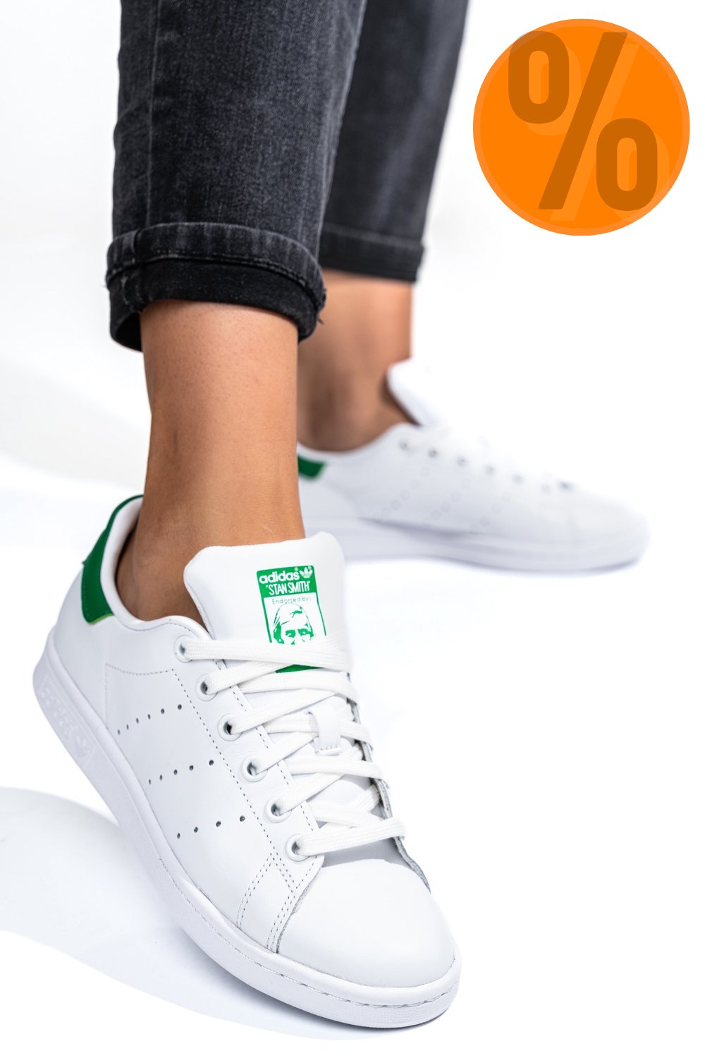 ADIDAS, PANTOFI SPORT GREEN STAN SMITH