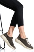 PANTOFI SPORT GRI PIELE NATURALA INTOARSA 3S77011B