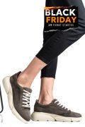 PANTOFI SPORT GRI PIELE NATURALA INTOARSA 3S77011B