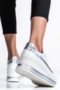 SNEAKERS ALBI PIELE NATURALA 212641NP-HOR