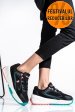 U.s. polo assn, pantofi sport black orenda