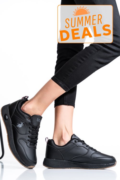 U.s. polo assn, pantofi sport black angel-wmn