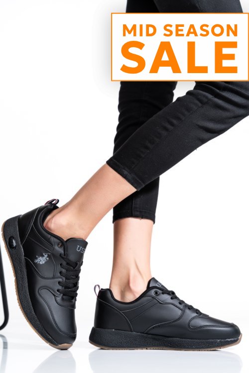 U.s. polo assn, pantofi sport black angel-wmn