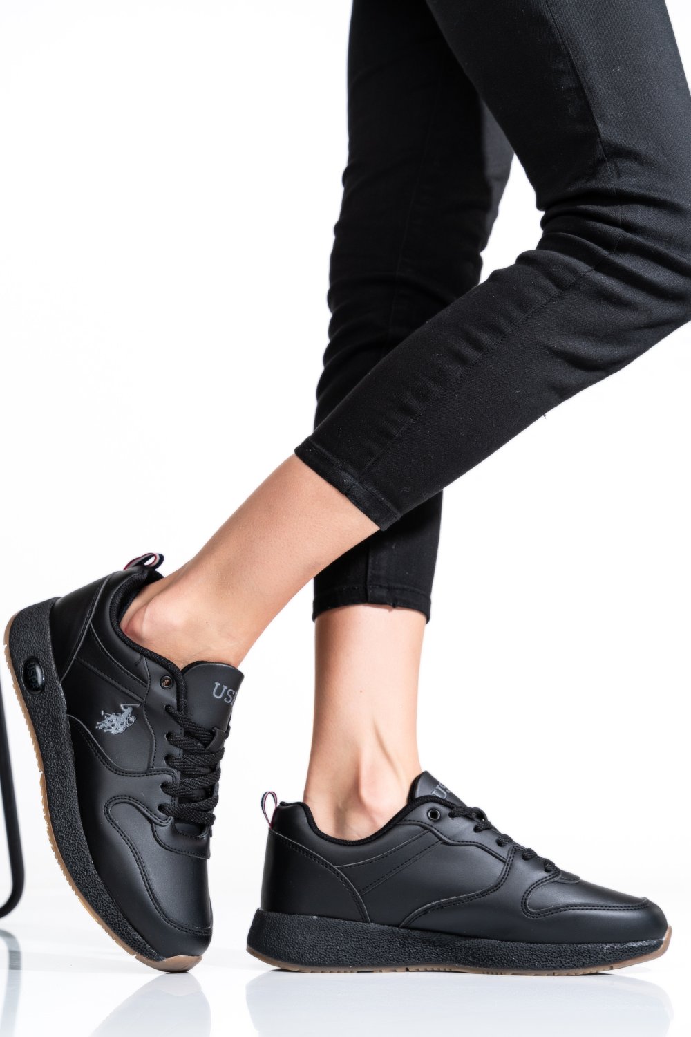 U.S. POLO ASSN, PANTOFI SPORT BLACK ANGEL-WMN