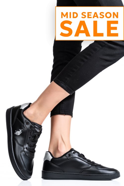 U.s. polo assn, pantofi sport all black blake