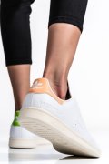 ADIDAS, PANTOFI SPORT WHITE ORANGE STAN SMITH MUPPET