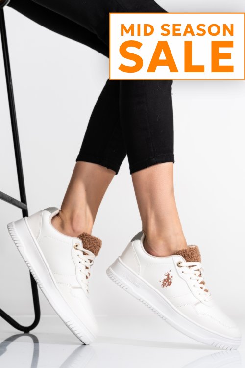 U.s. polo assn, pantofi sport beige onita