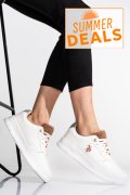 U.S. POLO ASSN, PANTOFI SPORT BEIGE ONITA